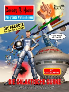 Cover Die galaktische Gurke - copyright Norbert Schneider