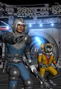 Gucky auf Tamanium - &copy; Raimund Peter