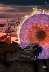 Der Transmitter entl&auml;sst den Panzer - &copy; Raimund Peter