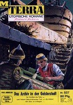 Cover Terra #537 "Das Archiv in der Geisterstadt - copyright VPM