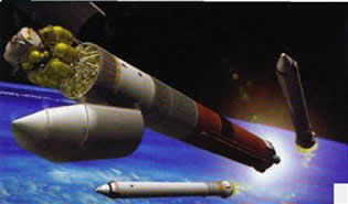 Tr�ger f�r bemannten Transport