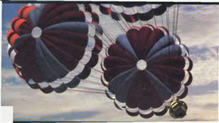 Landung an Fallschirmen Landung an Fallschirmen